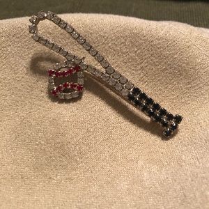 Swarovski crystal pin